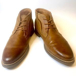 Steve Madden P-Pacer Leather Chukka Boots - Mens